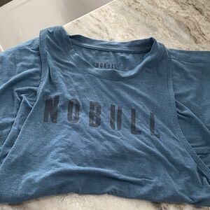 NOBULL Women's Slate Blue Muscle Tee